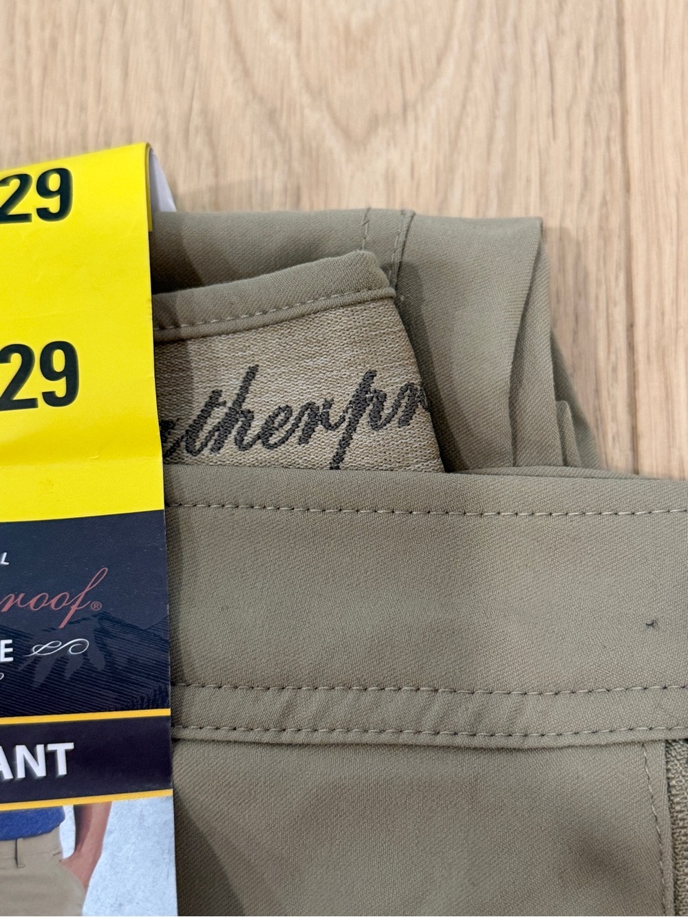 Original Weatheproof Vintage Men’s Tech Pants NWT - Picture 4 of 5